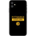 NFL Pittsburgh Steelers Black Performance Series iPhone 11 Skin