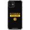 NFL Pittsburgh Steelers Black Performance Series iPhone 12 Clear Case