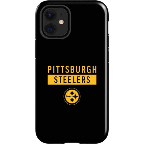 NFL Pittsburgh Steelers Black Performance Series iPhone 12 Mini Impact Case