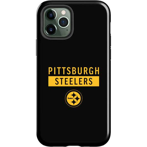 NFL Pittsburgh Steelers Black Performance Series iPhone 12 Pro Impact Case