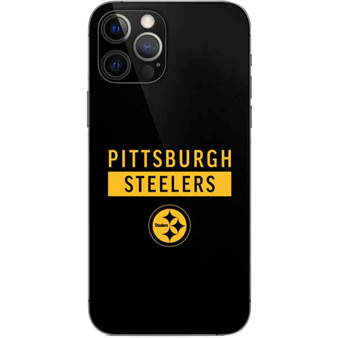 NFL Pittsburgh Steelers Black Performance Series iPhone 12 Pro Skin
