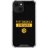 NFL Pittsburgh Steelers Black Performance Series iPhone 13 Clear Case