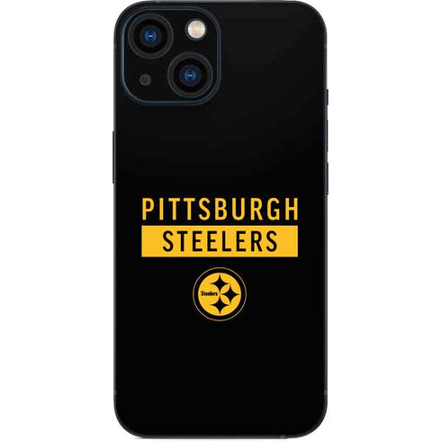 NFL Pittsburgh Steelers Black Performance Series iPhone 13 Mini Skin