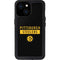 NFL Pittsburgh Steelers Black Performance Series iPhone 13 Mini Waterproof Case