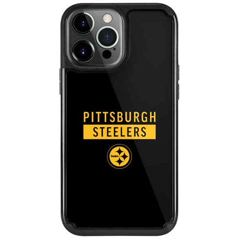 NFL Pittsburgh Steelers Black Performance Series iPhone 13 Pro Cargo Case