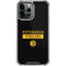NFL Pittsburgh Steelers Black Performance Series iPhone 13 Pro Max Clear Case