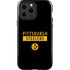 NFL Pittsburgh Steelers Black Performance Series iPhone 13 Pro Max Impact Case