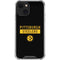 NFL Pittsburgh Steelers Black Performance Series iPhone 14 Clear Case