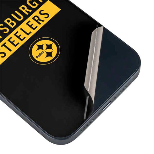 NFL Pittsburgh Steelers Black Performance Series iPhone 14 Plus Skin