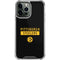 NFL Pittsburgh Steelers Black Performance Series iPhone 14 Pro Max Clear Case