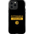 NFL Pittsburgh Steelers Black Performance Series iPhone 15 Pro Max Impact Case