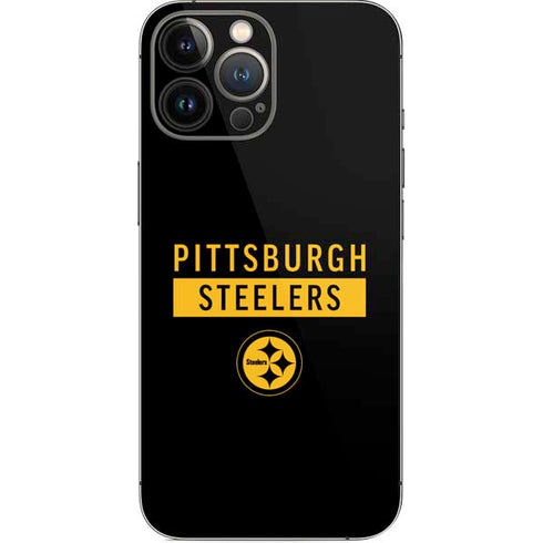 NFL Pittsburgh Steelers Black Performance Series iPhone 14 Pro Max Skin