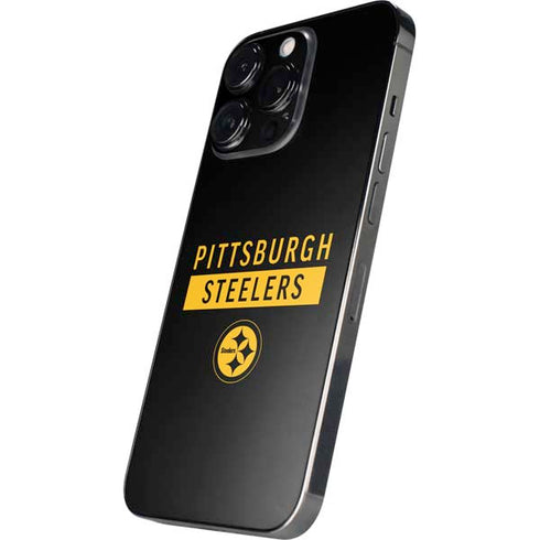 NFL Pittsburgh Steelers Black Performance Series iPhone 14 Pro Max Skin