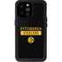 NFL Pittsburgh Steelers Black Performance Series iPhone 14 Pro Max Waterproof Case