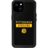 NFL Pittsburgh Steelers Black Performance Series iPhone 15 Plus Waterproof Case