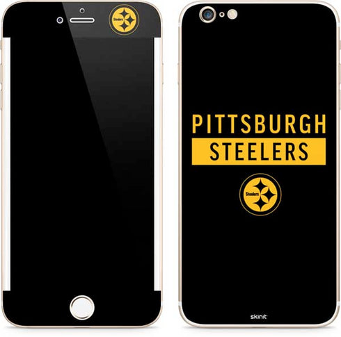 NFL Pittsburgh Steelers Black Performance Series iPhone 6/6s Plus Skin