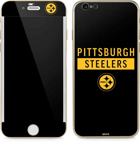 NFL Pittsburgh Steelers Black Performance Series iPhone 6/6s Skin