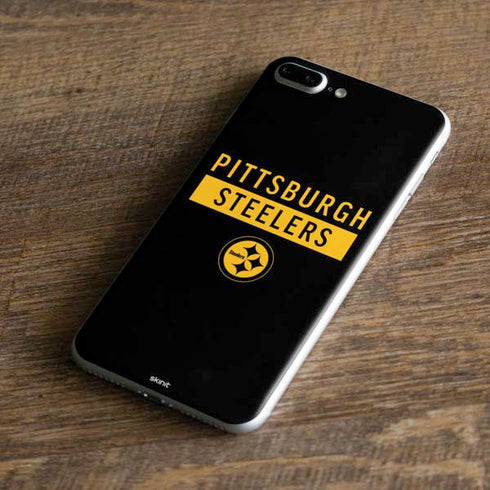 NFL Pittsburgh Steelers Black Performance Series iPhone 8 Plus Skin