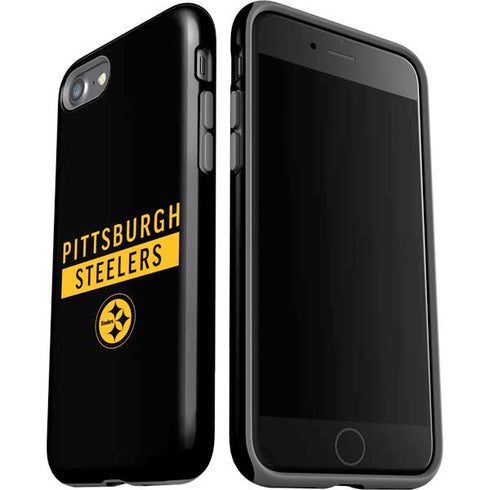NFL Pittsburgh Steelers Black Performance Series iPhone SE (2nd & 3rd Gen) Pro Case