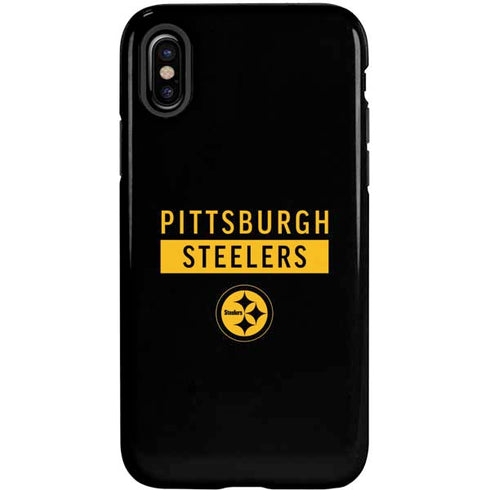NFL Pittsburgh Steelers Black Performance Series iPhone XS Pro Case