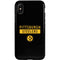 NFL Pittsburgh Steelers Black Performance Series iPhone XS Pro Case