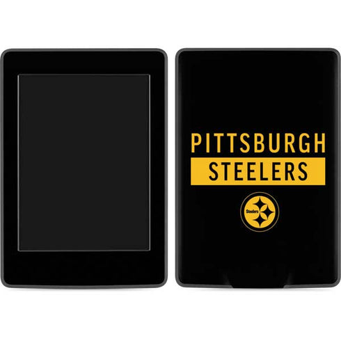 NFL Pittsburgh Steelers Black Performance Series Amazon Kindle Skin