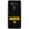 NFL Pittsburgh Steelers Black Performance Series LG K51/Q51 Clear Case