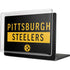 NFL Pittsburgh Steelers Black Performance Series MacBook Pro 16in (2021-25) Case plus Skin