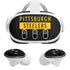 NFL Pittsburgh Steelers Black Performance Series Meta Quest 3 Skin