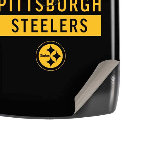 NFL Pittsburgh Steelers Black Performance Series Motorola RAZR Skin