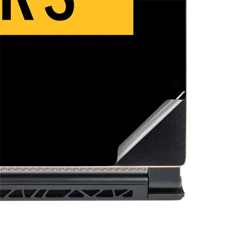 NFL Pittsburgh Steelers Black Performance Series MSI GS65 Stealth Laptop Skin