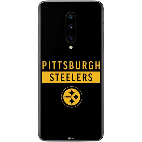 NFL Pittsburgh Steelers Black Performance Series OnePlus 7 Pro Skin