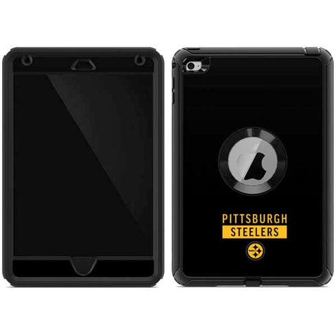NFL Pittsburgh Steelers Black Performance Series Otterbox Defender iPad Skin