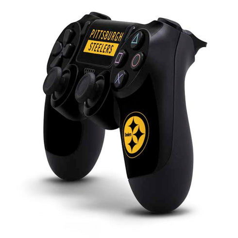NFL Pittsburgh Steelers Black Performance Series PS4 Controller Skin