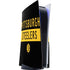 NFL Pittsburgh Steelers Black Performance Series PS5 Console Skin