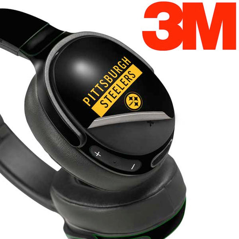 NFL Pittsburgh Steelers Black Performance Series Skullcandy Venue Skin
