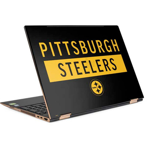 NFL Pittsburgh Steelers Black Performance Series HP Spectre Skin
