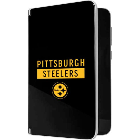 NFL Pittsburgh Steelers Black Performance Series Surface Duo Skin