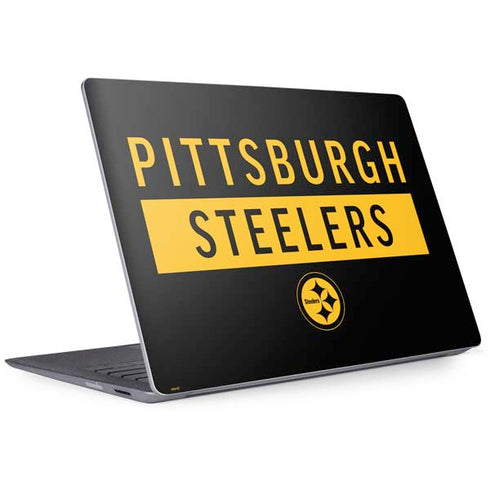 NFL Pittsburgh Steelers Black Performance Series Surface Laptop 2 Skin