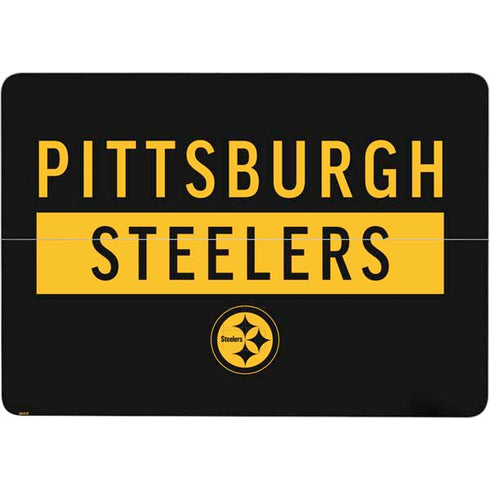 NFL Pittsburgh Steelers Black Performance Series Surface Laptop Studio Skin