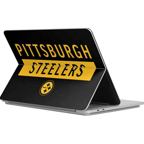 NFL Pittsburgh Steelers Black Performance Series Surface Laptop Studio Skin