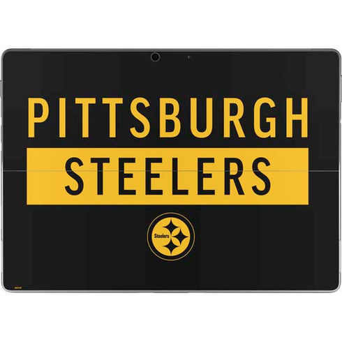 NFL Pittsburgh Steelers Black Performance Series Surface Pro 9 Skin