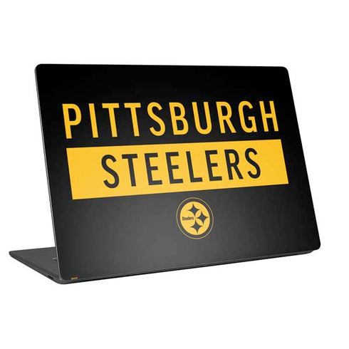 NFL Pittsburgh Steelers Black Performance Series Universal Laptop 11in (8.8 x 6.2in) Skin