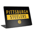 NFL Pittsburgh Steelers Black Performance Series Universal Laptop 11in (8.8 x 6.2in) Skin
