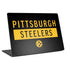 NFL Pittsburgh Steelers Black Performance Series Universal Laptop 12in (9.8 x 6.8in) Skin