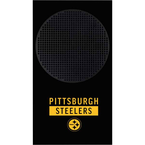 NFL Pittsburgh Steelers Black Performance Series Xbox Series S Console Skin