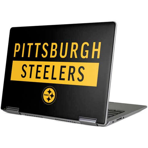 NFL Pittsburgh Steelers Black Performance Series Yoga 710 14in Skin
