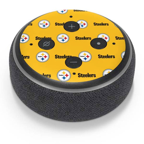 NFL Pittsburgh Steelers Blitz Series Amazon Echo Dot Skin