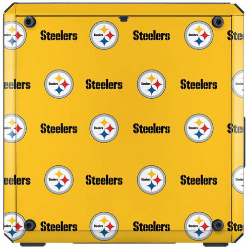 NFL Pittsburgh Steelers Blitz Series Cooler Master MasterBox Q300L Mini Tower Skin