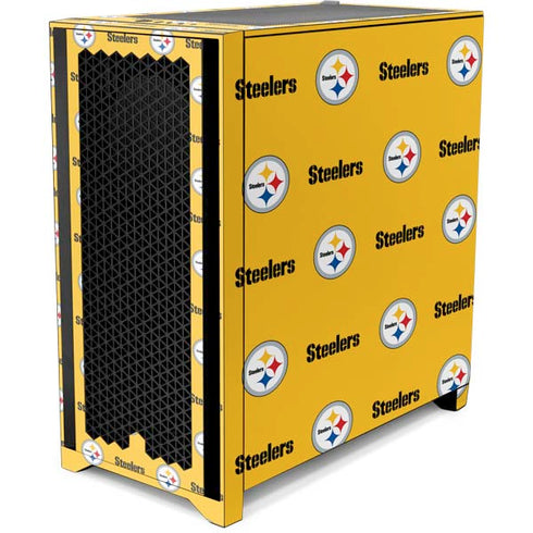 NFL Pittsburgh Steelers Blitz Series Corsair 4000D Tempered Glass Mid-Tower ATX Case Skin